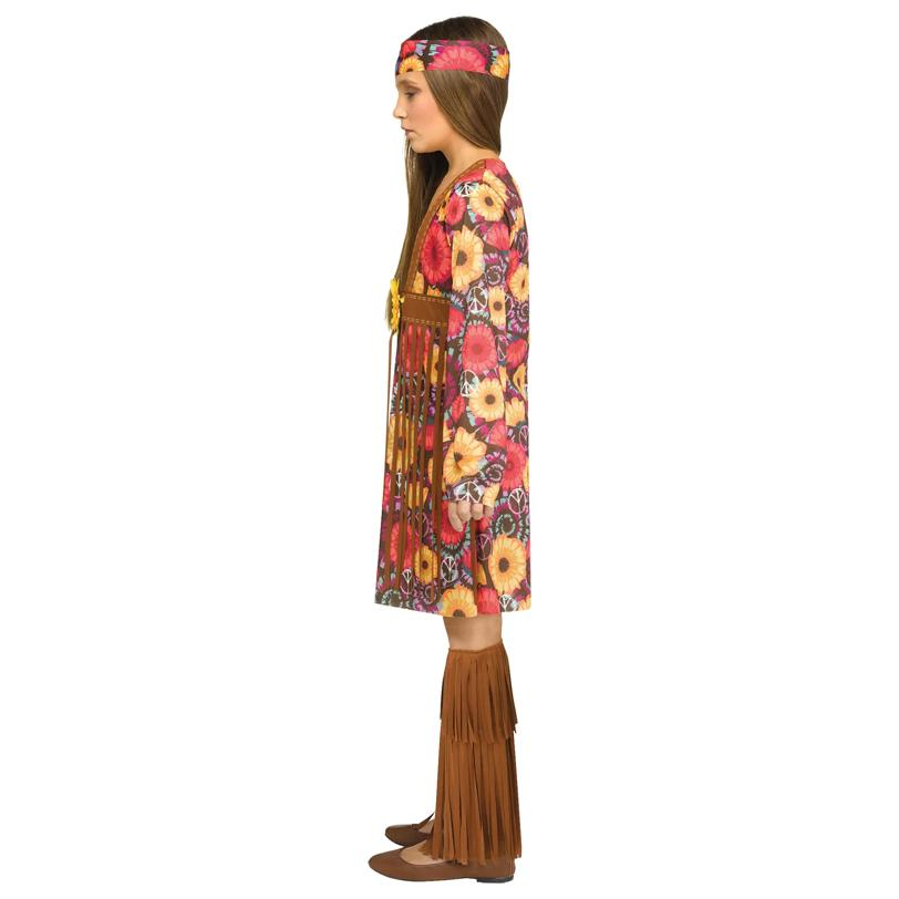 Kid's Flower Power Hippie Costume