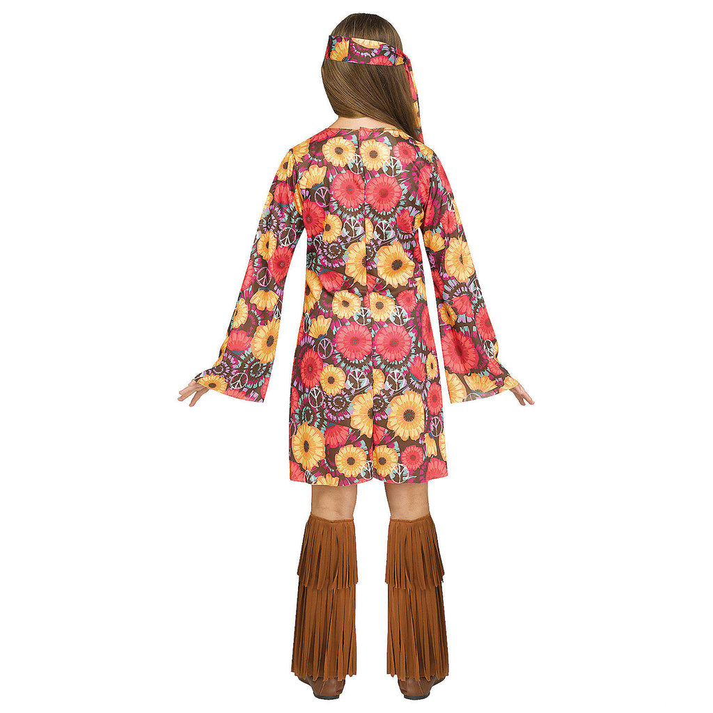 Kid's Flower Power Hippie Costume