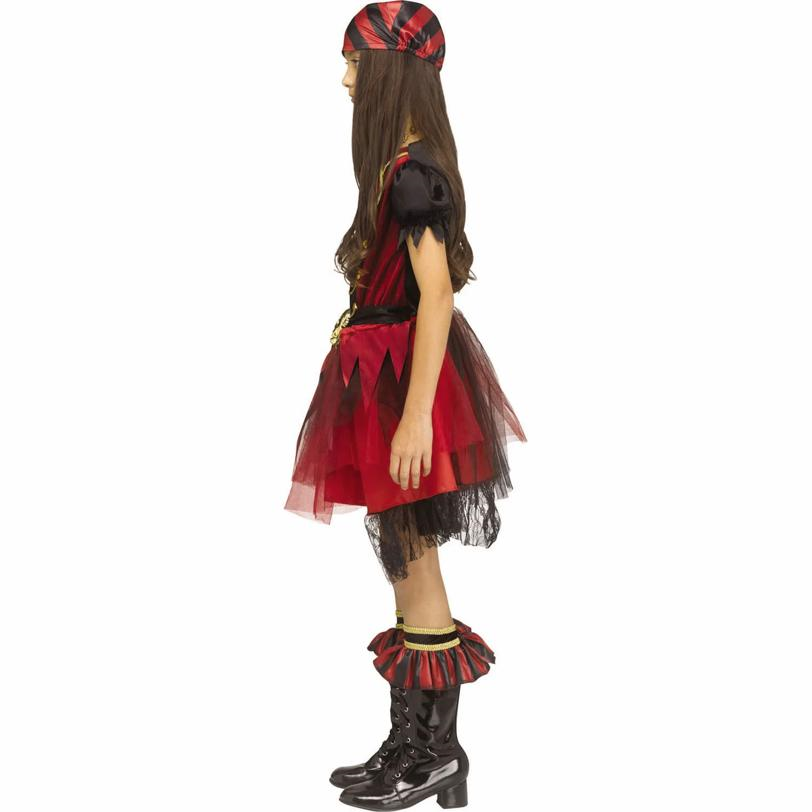 Kids Jolly Pirate Short-Sleeved Dress Costume