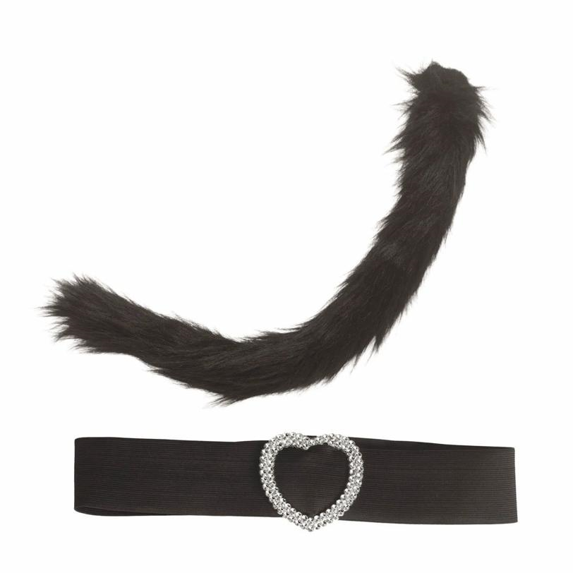 Adults Black Cat Hooded Jumpsuit Costume