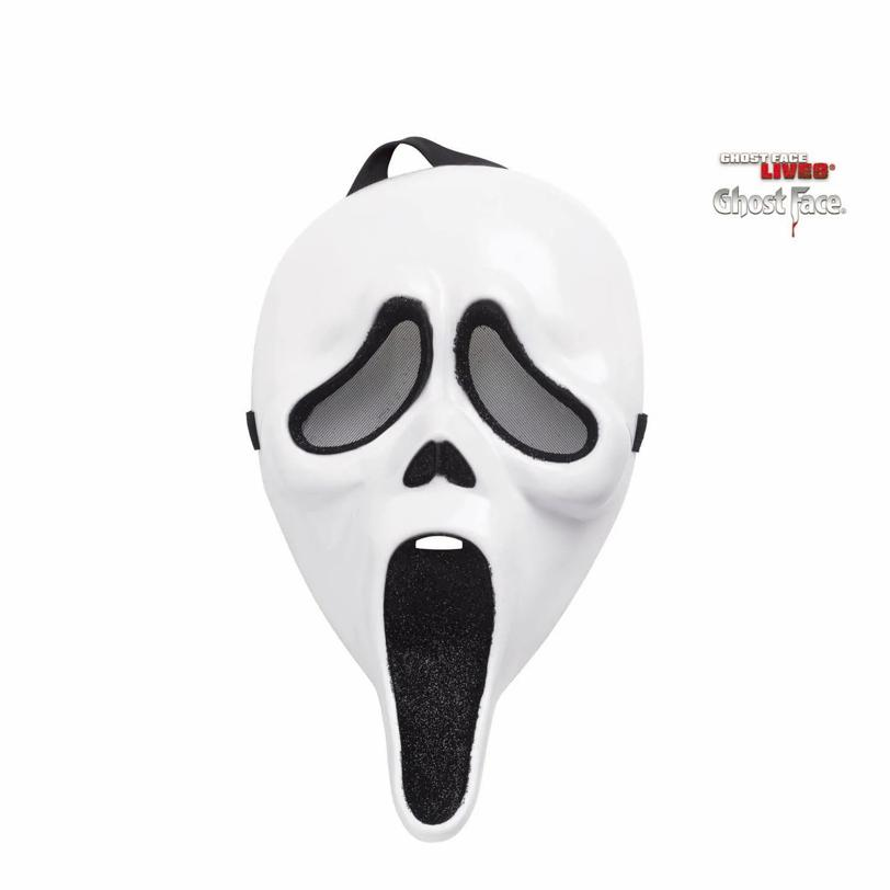 Adults Ghost Face 30th Anniversary Black Dress Costume
