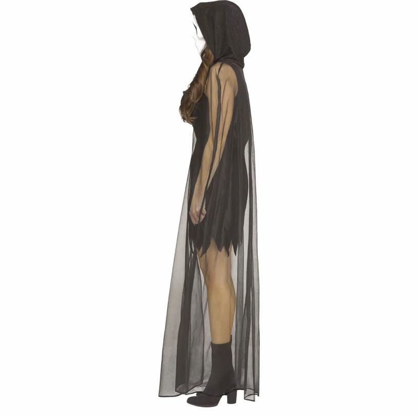 Adults Ghost Face 30th Anniversary Black Dress Costume