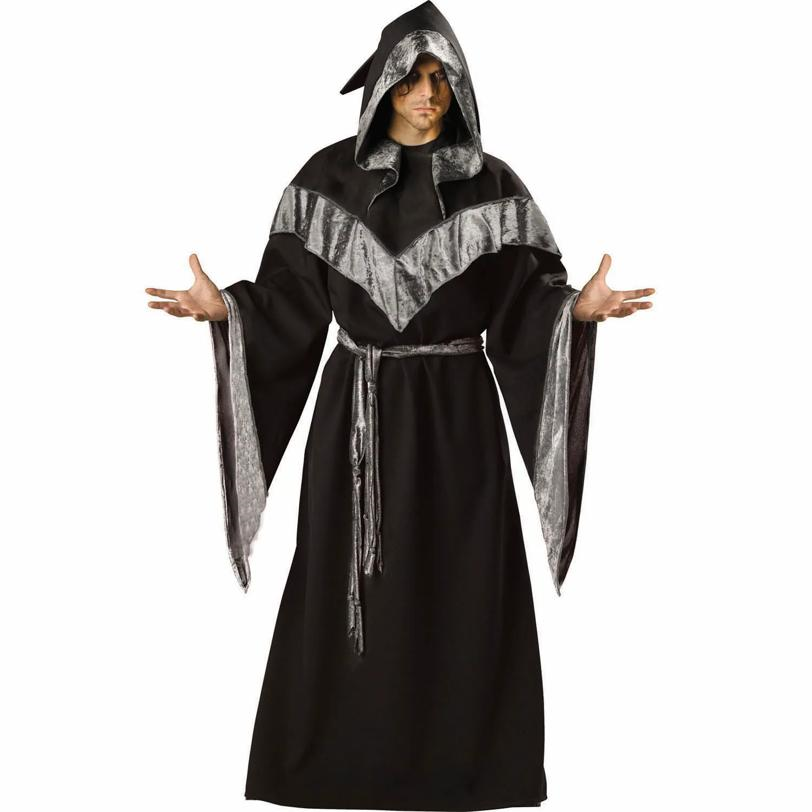Adults Dark Sorcerer Robe Costume