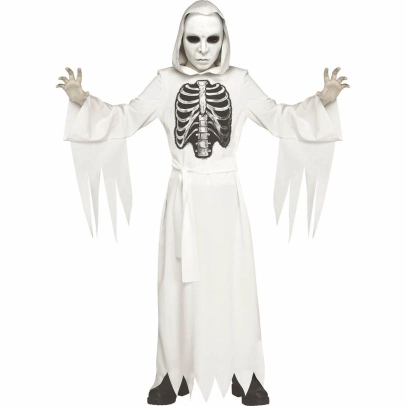 Kids Revenant Long-Sleeved Hooded Robe Costume
