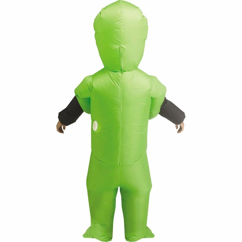 Adults Inflatable Green Alien Abduction Costume