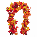 6 Ft. Fall Leaves & Orange Pumpkins Autumn Garland