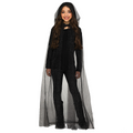 Kid's Hooded Sparkle Cape Costume Accessory