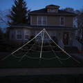 12' Spider Yard Web Light-Up 99 LED
