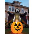 Scream Pumpkin Inflatable 6Ft