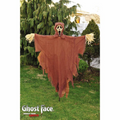 Ghost Face Burlap Scarecrow Halloween Decoration