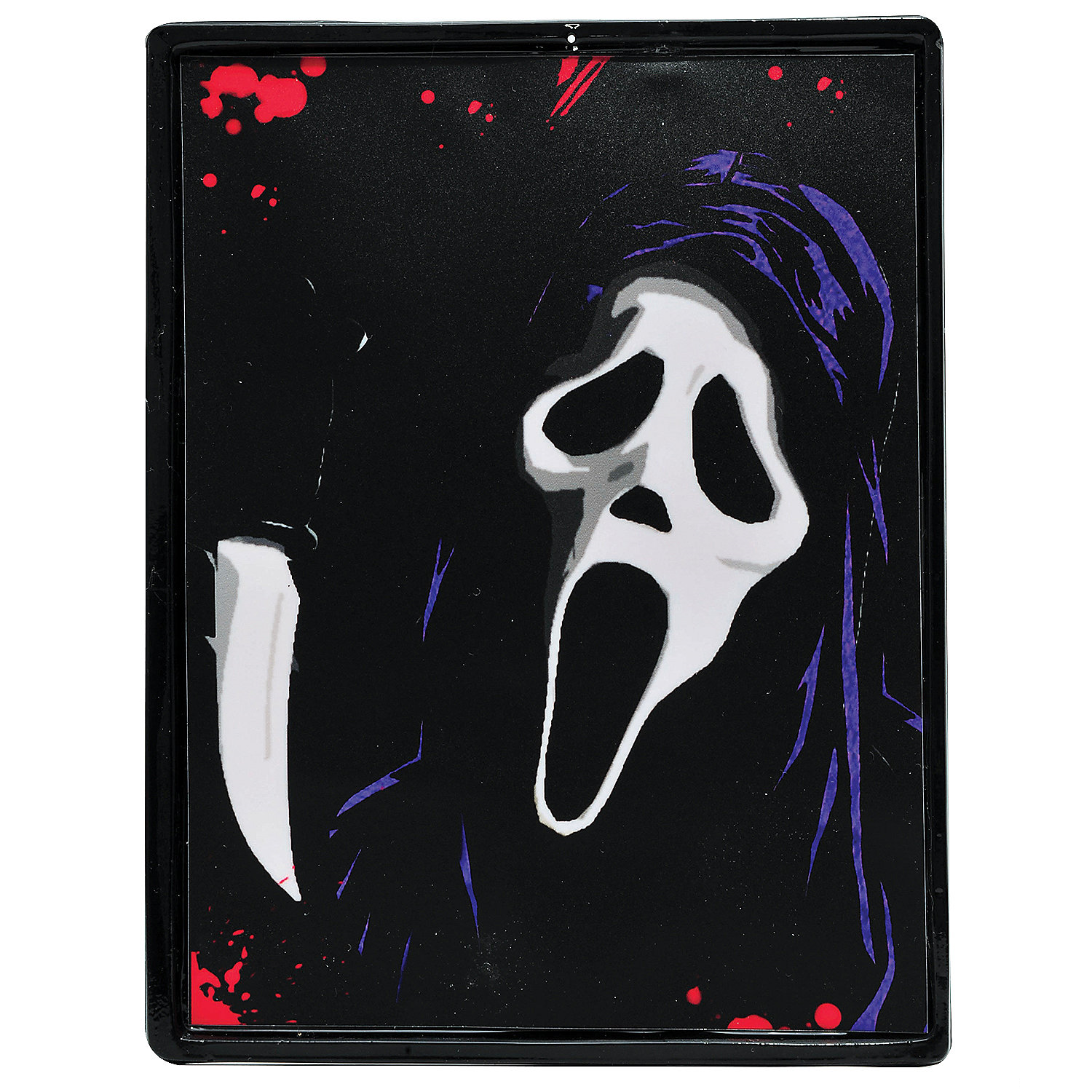 Ghost Face Neon Light-Up Sign