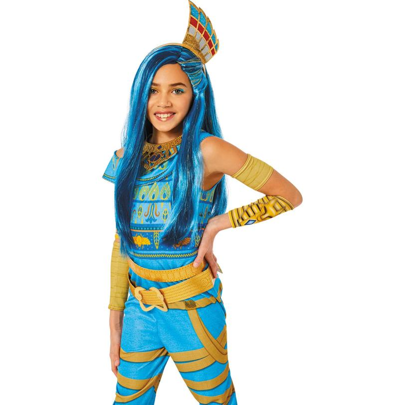 Kids Monster High Cleo De Nile Two-Tone Polyester Wig