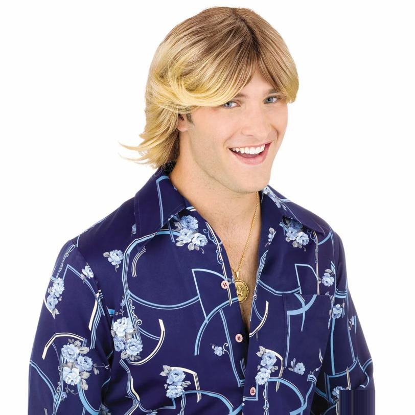 BLONDE LADIES MAN WIG