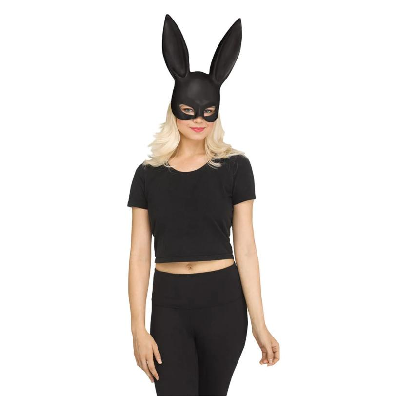 Bunny Mask Black Matte