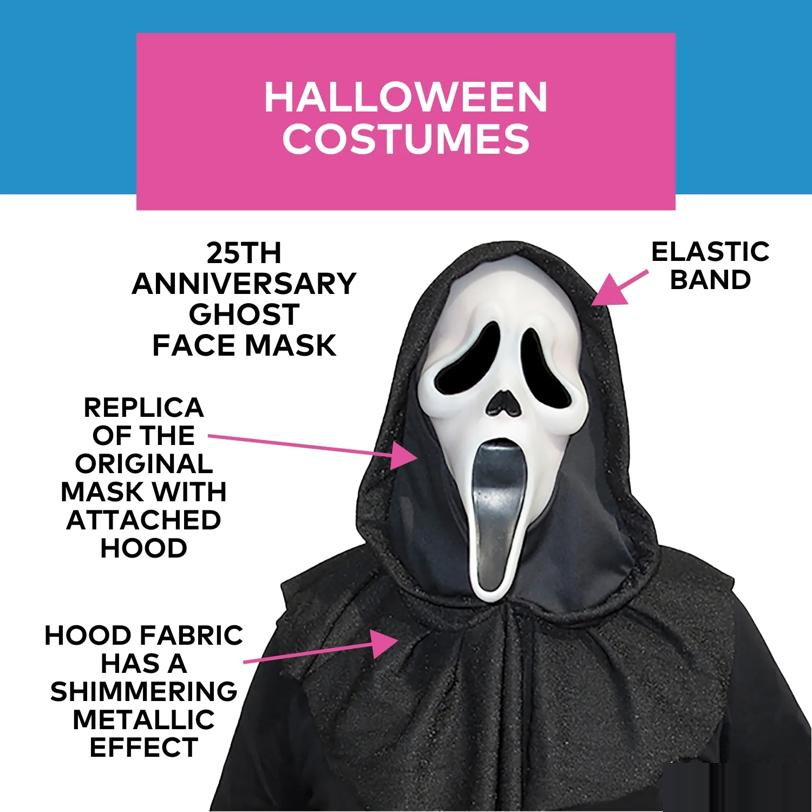 Scream 25th Anniversary Mask