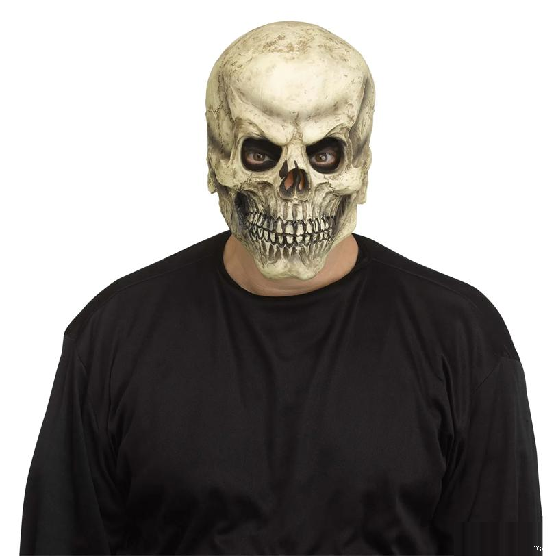 Adult Brown Realistic Skull Mask