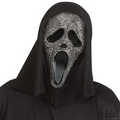 Adult's Scream Ghost Face Bling Mask with Crystal Stones