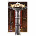 Retractable Silver Knight Sword Costume Accessory