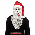 Adults Scary Movie Wassup! Santa Full Face Mask with Hat