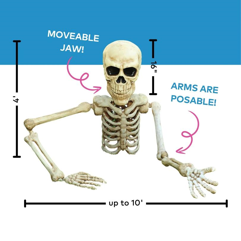 4FT SKELETON GROUND BREAKER