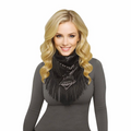 Adults Black Mirror Bandana with Fringe Costume Accessory