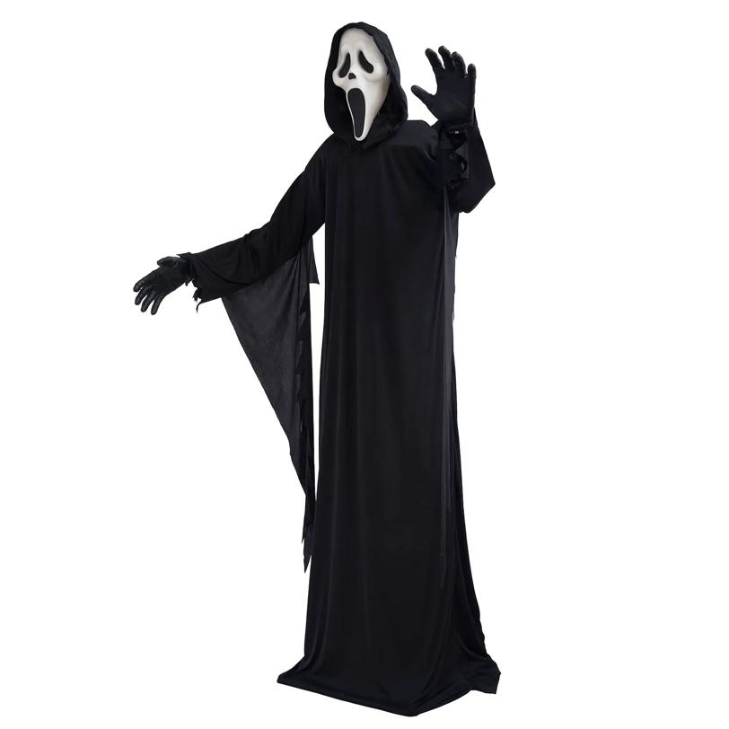 10 Ft. Ghost Face Standing Outdoor Halloween Decoration