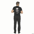 16 1/2" Skull Drawstring Backpack Accessory