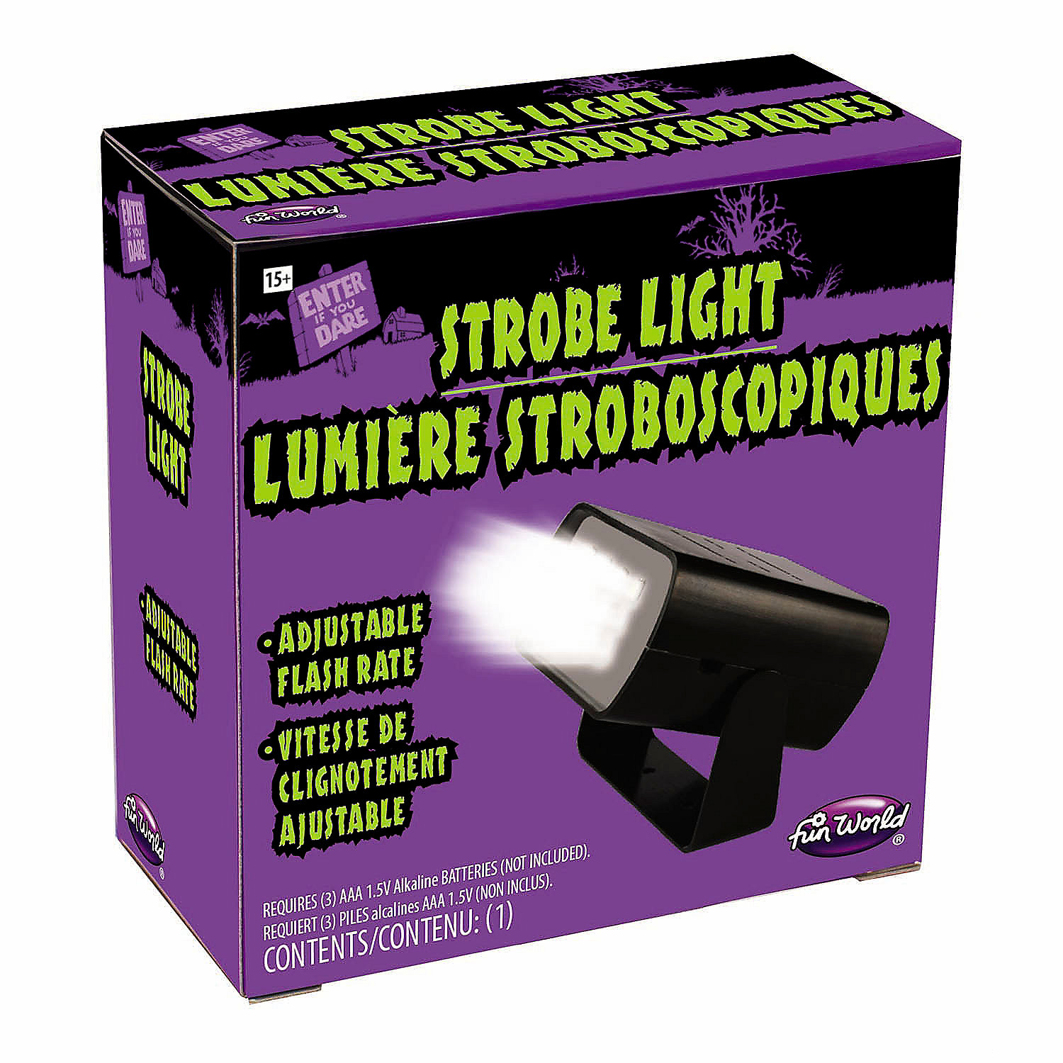 LED Intense Adjustable Strobe Light
