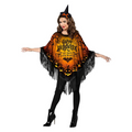 Poncho Happy Halloween Instant Costume