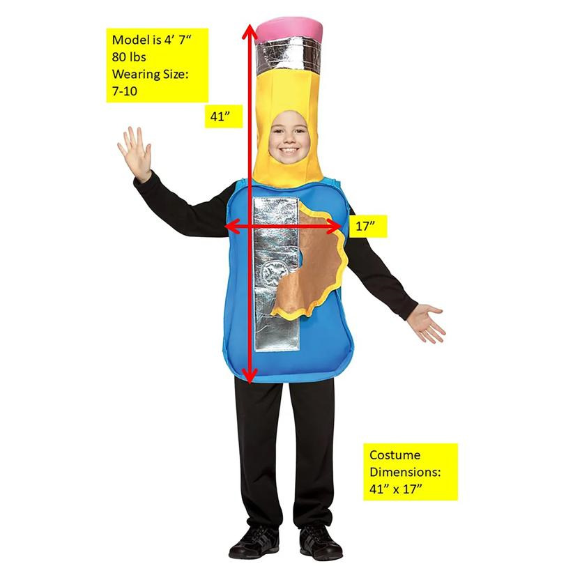 Pencil Sharpener Adult Costume