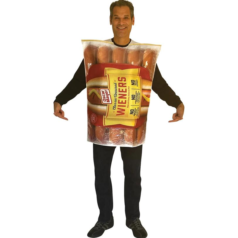 Oscar Mayer Weiner Pkg Adult Costume