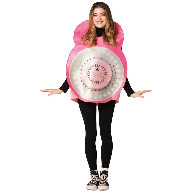 Birth Control Contraceptive Pack Adult Costume