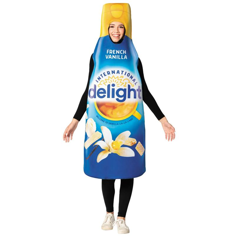 Adults International Delight French Vanilla Creamer Costume