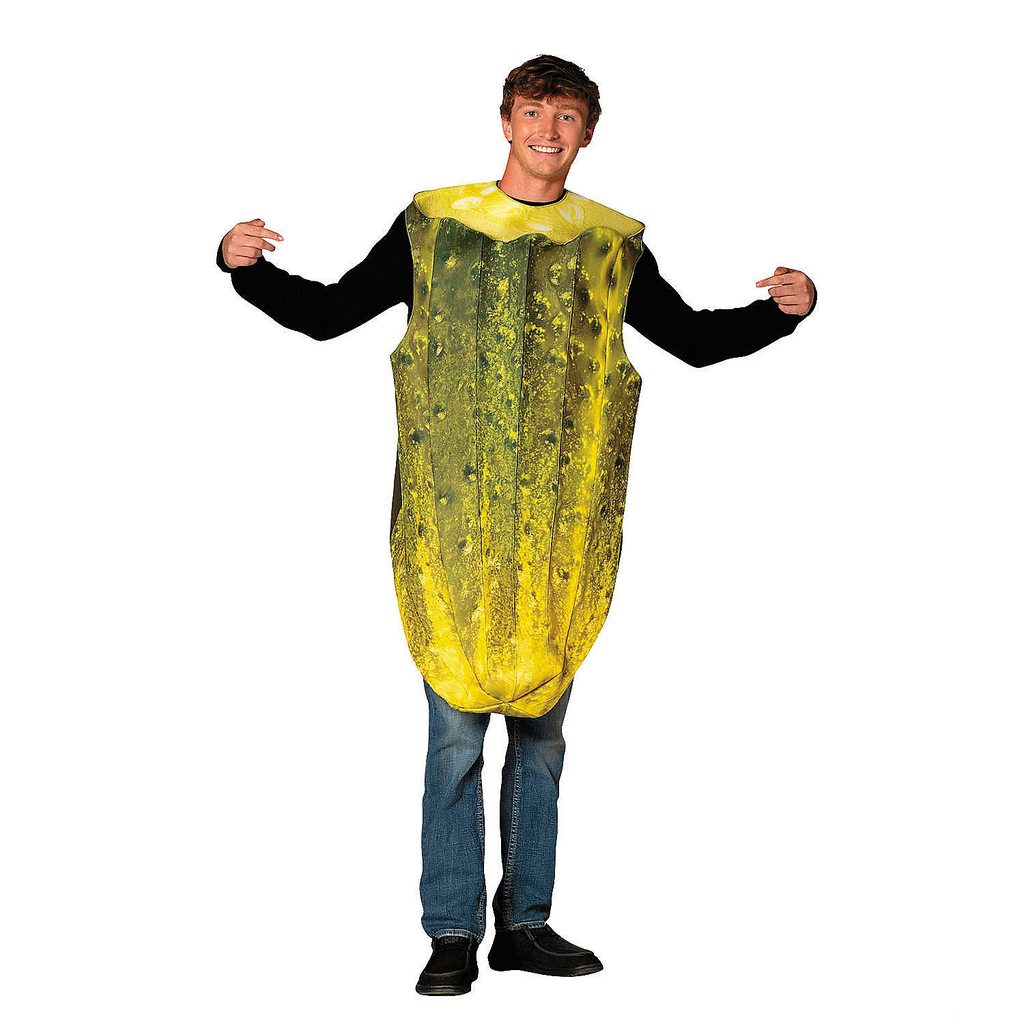 Adults Bitten Pickle Foam Tunic Costume