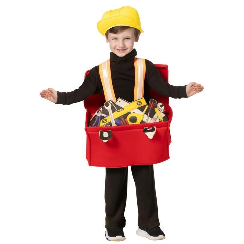 Kids Toolbox Sleeveless Tunic Costume with Hat - 3T-6