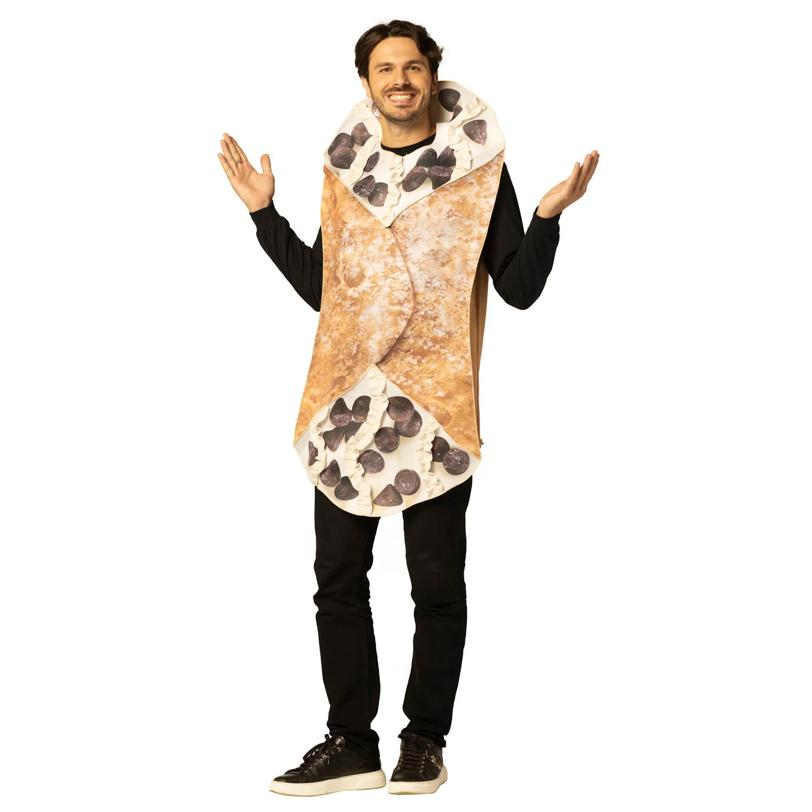 Adults Cannoli-Shaped Foam Tunic Costume