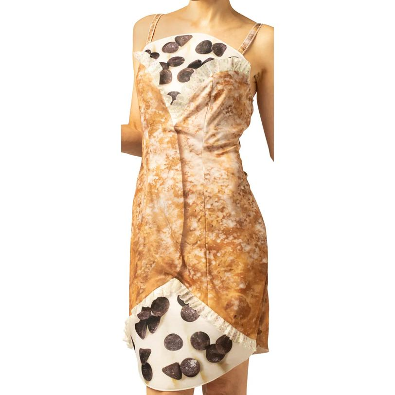 Women's Cannoli Polyester Dress Costume