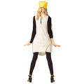 Adults Tonic Water Bottle Tunic Costume with Hat - One Size