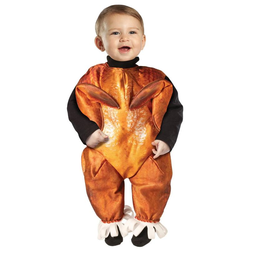 Baby Brown Cooked Turkey Bunting Costume