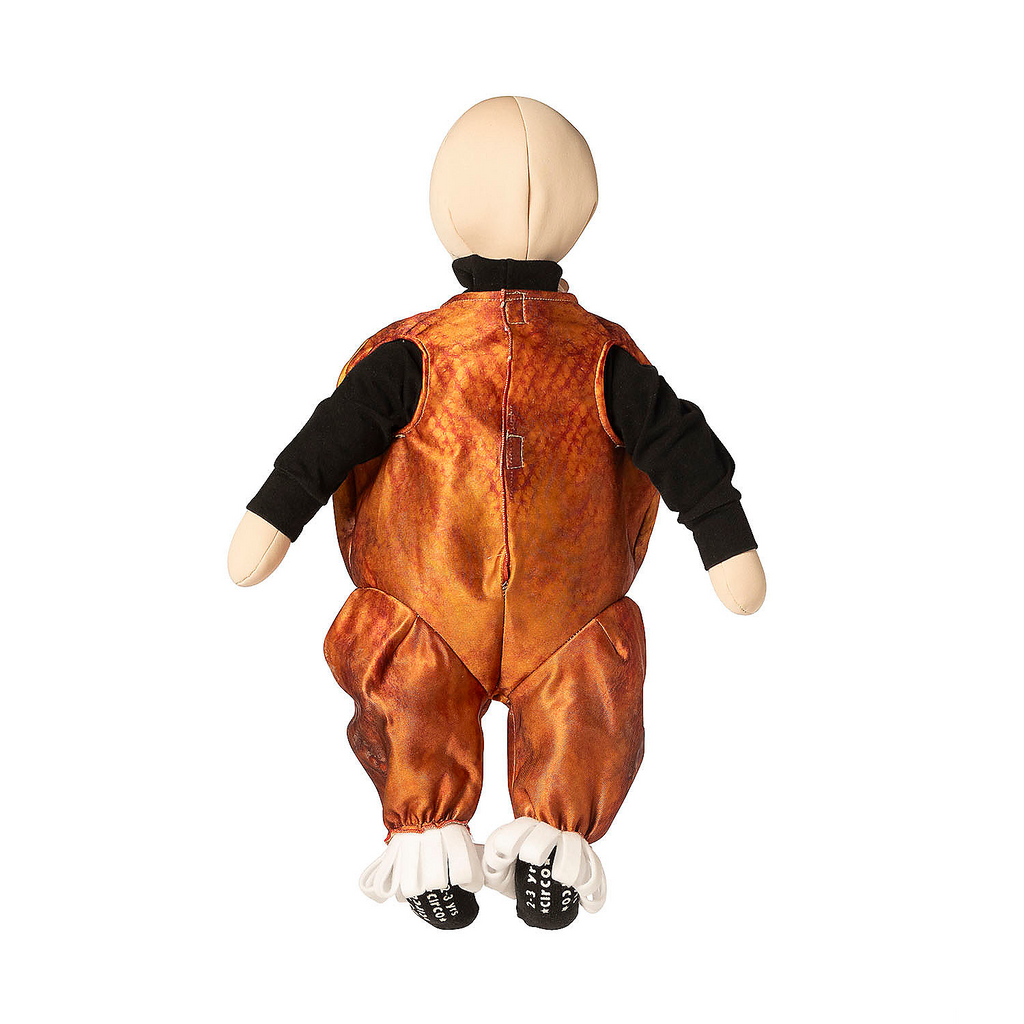 Baby Brown Cooked Turkey Bunting Costume