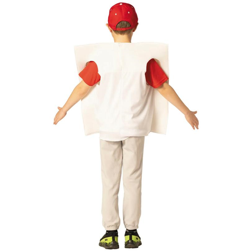 Kids Big League Chew Original Bubble Gum Pouch Tunic Costume