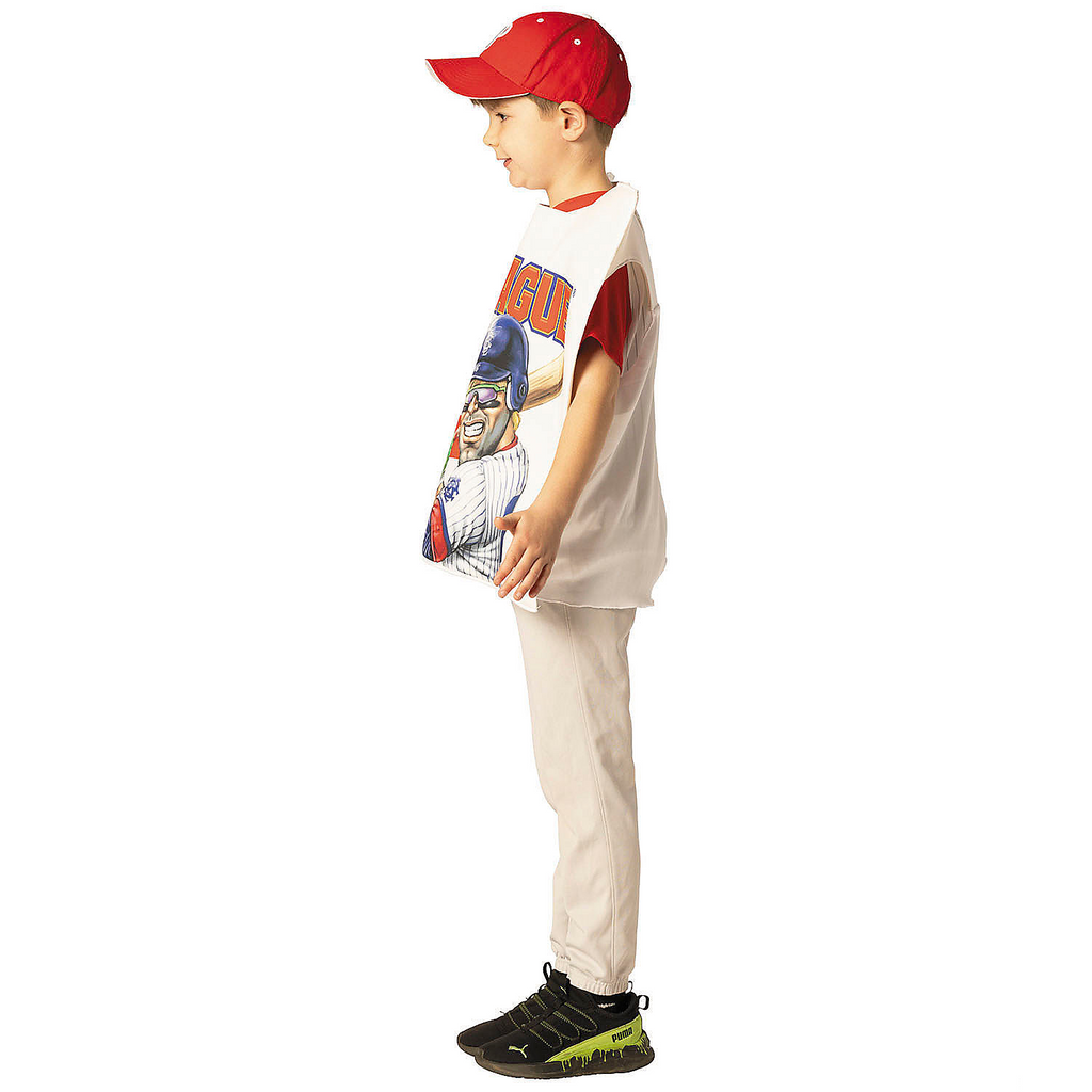 Kids Big League Chew Original Bubble Gum Pouch Tunic Costume