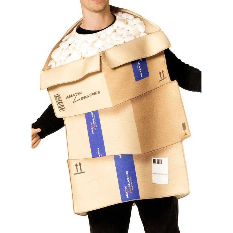 Adults Amazin' Packages Pileup Tunic Costume