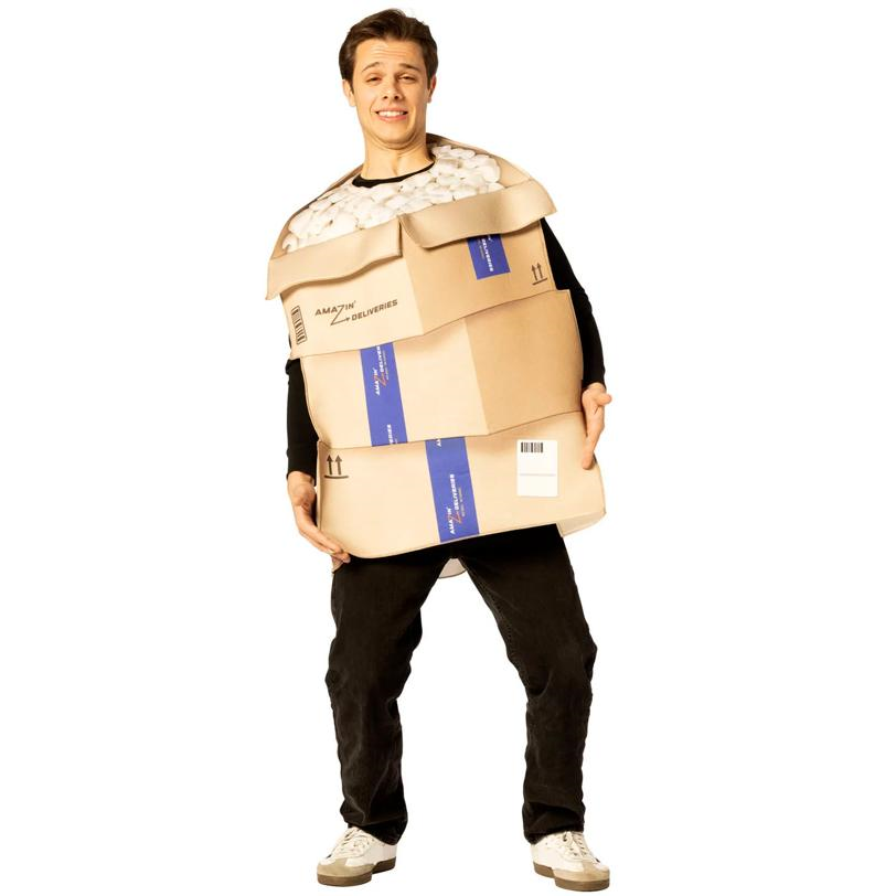 Adults Amazin' Packages Pileup Tunic Costume