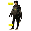 Adults Black Raven Long-Sleeved Tunic Costume