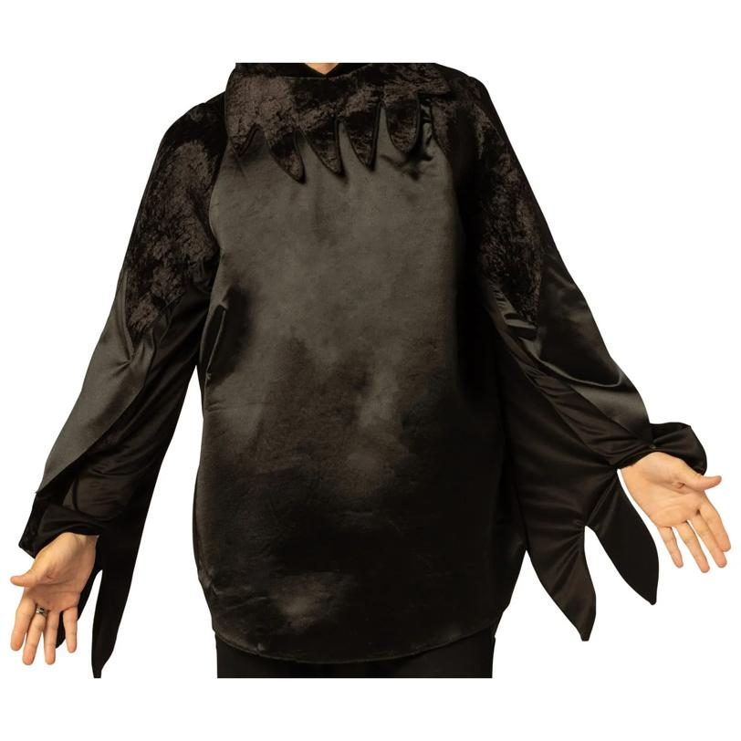Adults Black Raven Long-Sleeved Tunic Costume