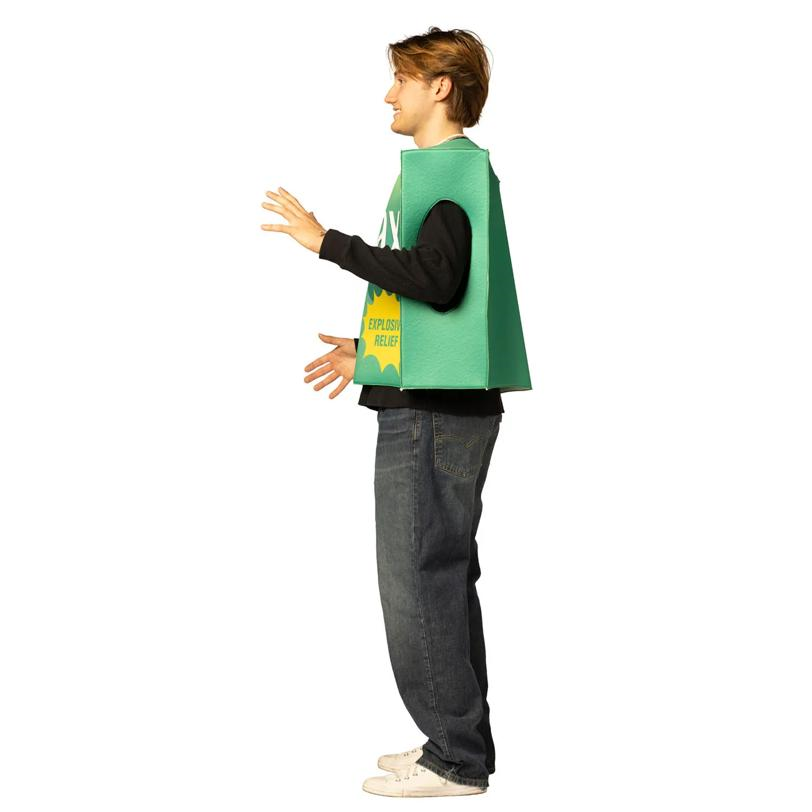 Adults Laxative Package Tunic Costume