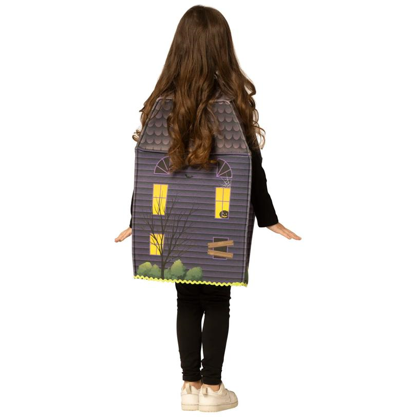 Kids Haunted House Sleeveless Tunic Costume