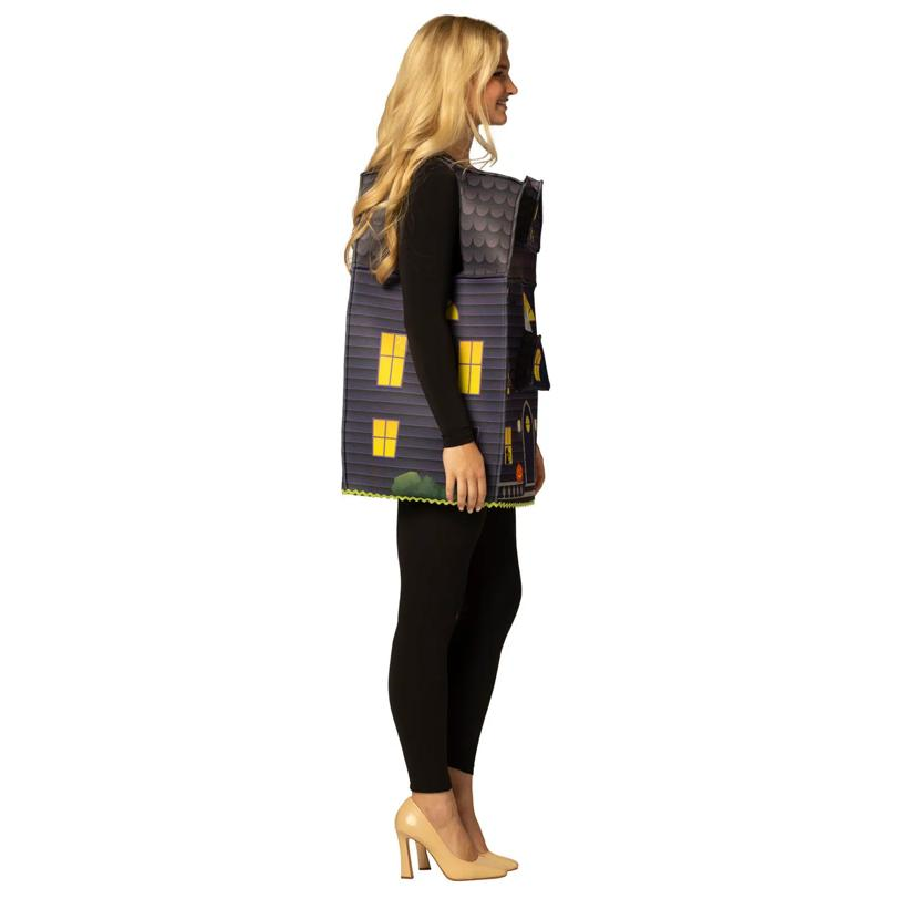 Adults Haunted House Sleeveless Tunic Costume