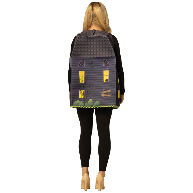 Adults Haunted House Sleeveless Tunic Costume